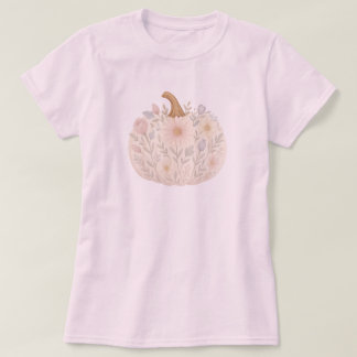 Blommigt Pumpkin T Shirt