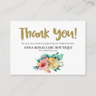 *~* BLOMMIGT QR Logotyp TACK Review AP8 i RO Tilläggskort