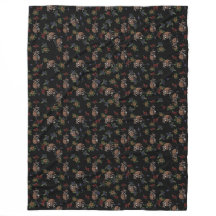 Blommigt Raccoons Cute Sleeping Raccoon Mönster