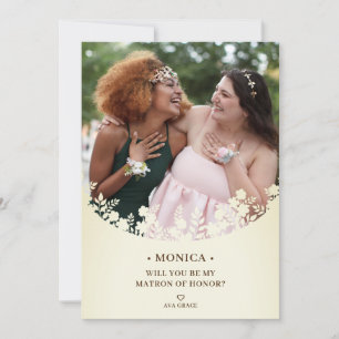 Blommigt Ram Flower Girl Bridesmaid Frieri