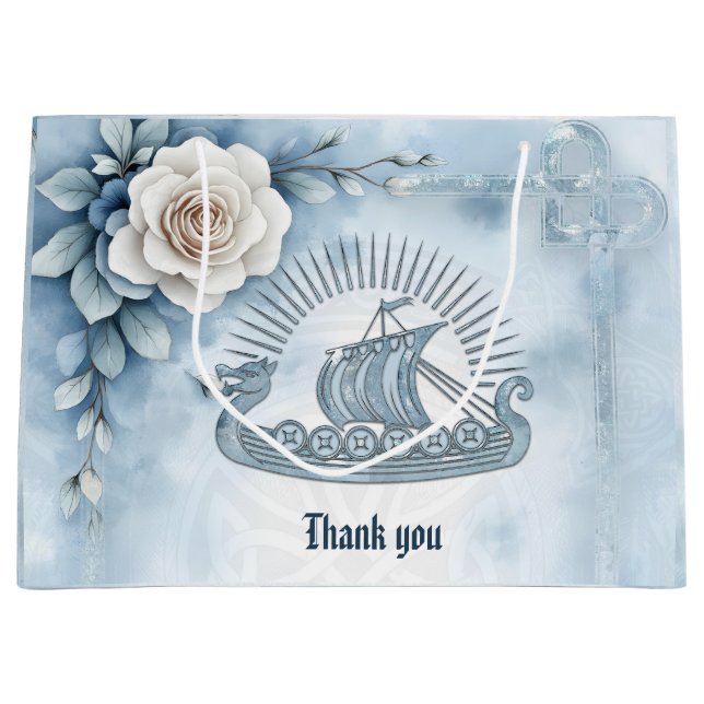 Blommigt Ram med Ro och keltisk design. (Framsidan)