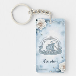 Blommigt Ram med Ro och keltisk design.