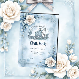 Blommigt Ram med Ro och keltisk design. OSA Kort