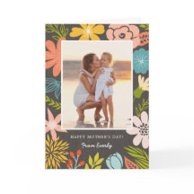 Blommigt Ram Photo Mors dag