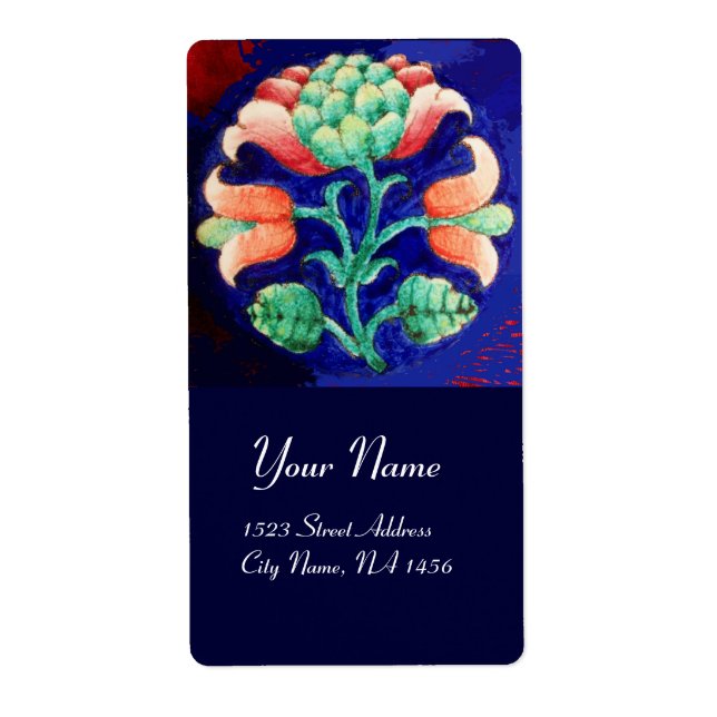 BLOMMIGT Red Grönt Blue Fraktsedel (Framsidan)