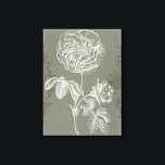 Blommigt Relief I Canvastryck<br><div class="desc">Blommigt</div>