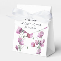 Blommigt - rensa vattenfärgsruta för Bröllop elega