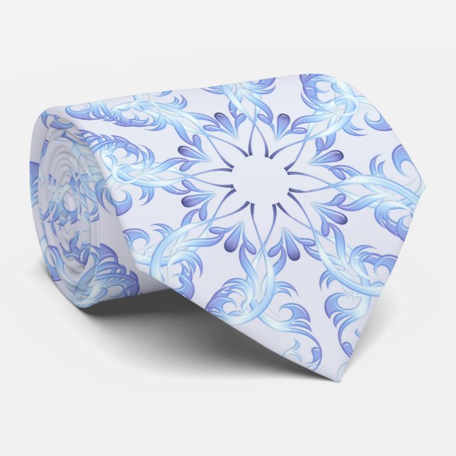 Blommigt Retro Royal Mönster Slips (Rullad)