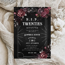 Blommigt RIP 20:e 30års födelsedag Död till min un