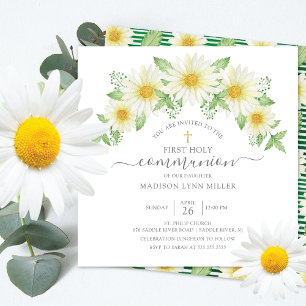 Blommigt Ro 1, Daisy 1 Inbjudningar