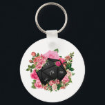 Blommigt Ro D20 Tabletop RPG-spelskillnad Nyckelring<br><div class="desc">Blommigt Ro D20 Tabletop RPG-spelskillnad</div>