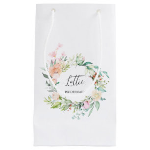 Blommigt Ro Garland Bridesmaid Bachelorette