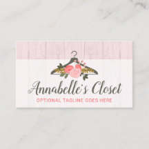 Blommigt Ro Kläder Hanger Closet Mode Boutique