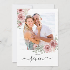 Blommigt Ro Photo Bordsnummer