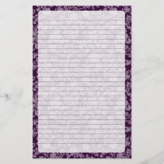 Blommigt Rococo Bröllop, kontorsmateriel Brevpapper