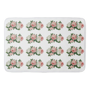 Blommigt Romantik Badrumsmatta