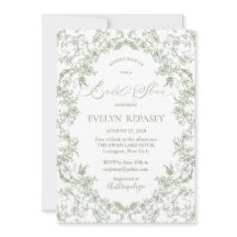 Blommigt Romantik Chinoiserie Sage Möhippa