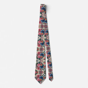 Blommigt Rosa Blue Play Monogramme Slips