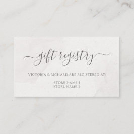 Blommigt Rosa Cherry Blommar Bröllop Gift-registre Tilläggskort