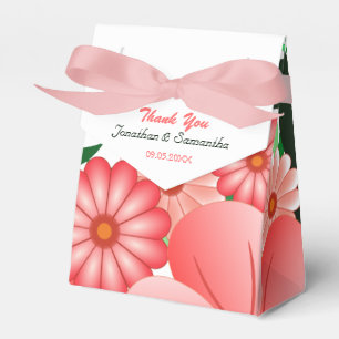 Blommigt Rosa Hibiscus Tält med menyfliksområdet F Presentaskar