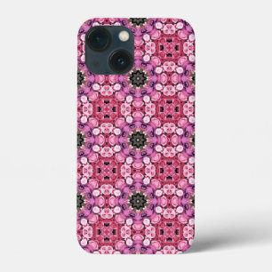 Blommigt rosa mönster