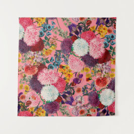 Blommigt Rosa Mönster