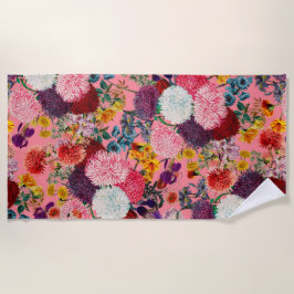 Blommigt Rosa Mönster