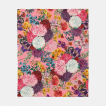 Blommigt Rosa Mönster