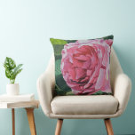 Blommigt Rosa Peony Kudde<br><div class="desc">Syster's Kärlek är en del av min olja på målarduk, blommigt inspirerad, originalkonstsamling av bra.</div>