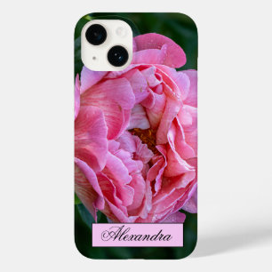 Blommigt Rosa Peony Photography