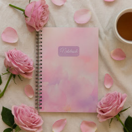 Blommigt Rosa Personlig Bärbar dator - Anpassat na Anteckningsbok