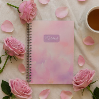 Blommigt Rosa Personlig Bärbar dator - Anpassat na Anteckningsbok