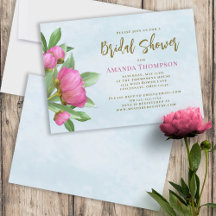 Blommigt Rosa Söt  av botaniska Eleganter Peony Bl