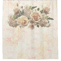 Blommigt rosor på elegant av marmor