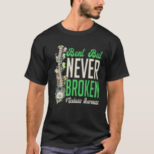 Blommigt S för ökad men aldrig bruten medvetenhet T Shirt