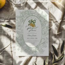 Blommigt Sage Grönt Perfekt Pair Pear Möhippa