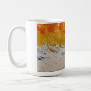 Blommigt Sail Kaffemugg
