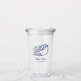 Blommigt Seashell Bride Tribe Beach Wedding Take Away Mugg