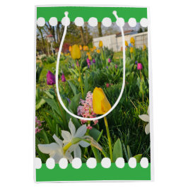 Blommigt Shoulder Tote Bag