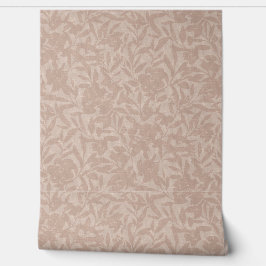 Blommigt silhouettes mocha mousse varmt än