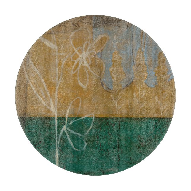 Blommigt Sketch med Wildblomma och växter (Framsidan)