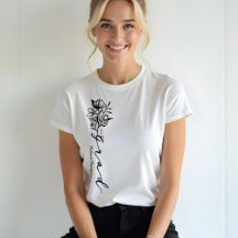 Blommigt Sketch Modern Grad Personlig Grad