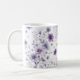 Blommigt Skriv ut kaffet Mugg/Vibrant Blommigt Des Kaffemugg
