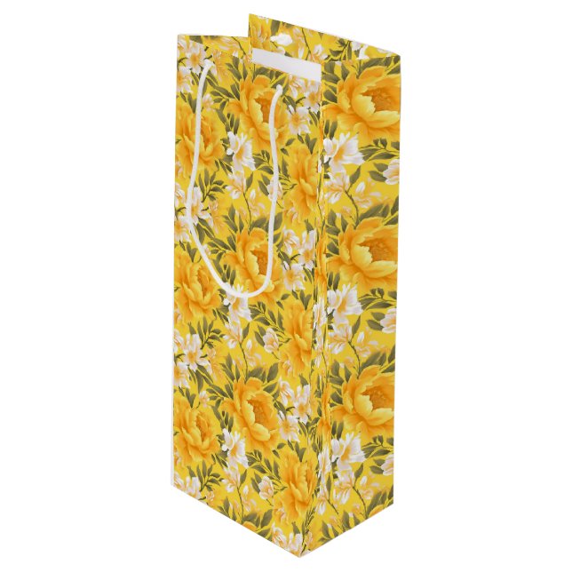 Blommigt Skriv ut presentkort (Framsidan Vinklad)