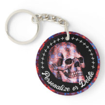 Blommigt Skull Coola Gothic Fidelity Tatto Parlor