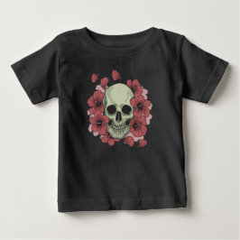 Blommigt Skull Dia de los Muertos | Shirt T