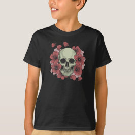 Blommigt Skull Dia de los Muertos | Shirt T Shirt