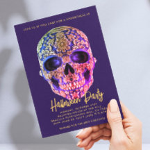BLOMMIGT SKULL DIA DE LOS MUERTOS SOCGAR SKULL INV