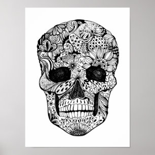 Blommigt Skulldocka 2 Poster
