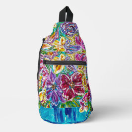 Blommigt Sling Bag